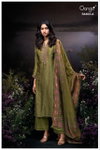 Aarika 4402 By Ganga Bemberg Silk Satin Designer Salwar Suits Exporters In India
